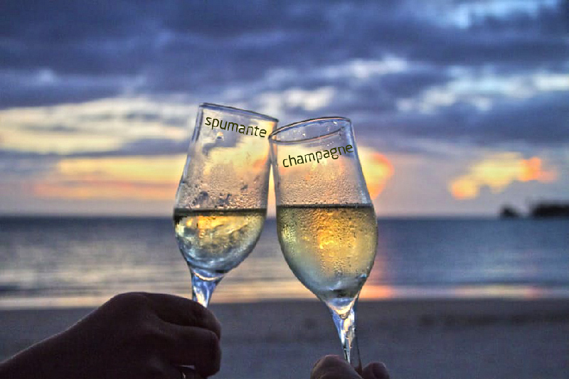 Spumante vs Champagne