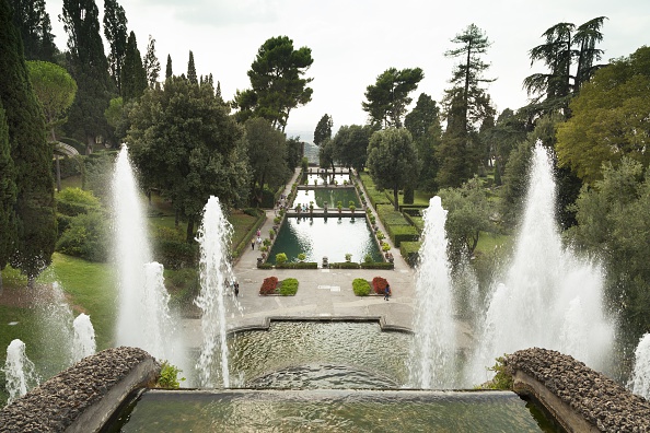 Villa d'Este and its beautiful gardens