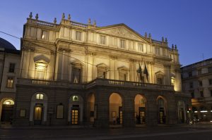 italian theatres: La Scala Opera House Milan