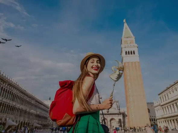 bell tower of st mark basilica Venice