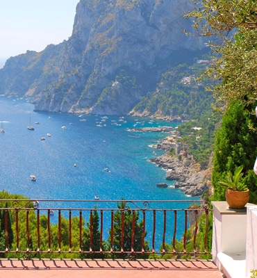 Gardens of Augustus in capri Italy