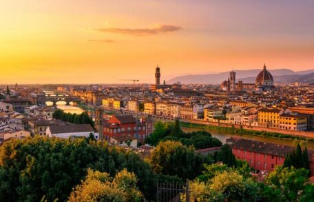 sunset spot in Florence