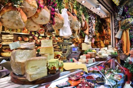 Italian food in Florence mercato centrale