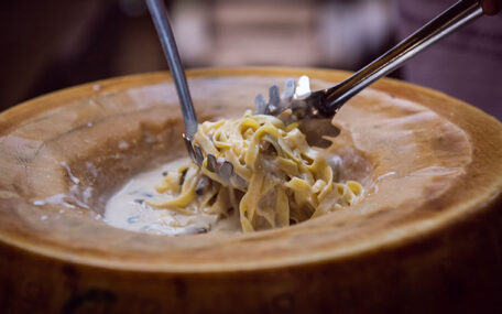 fettuccine with porcini mushrooms