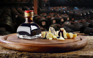 parmigiano cheese and balsamic vinegar