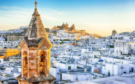 ostuni in Italy Apulia