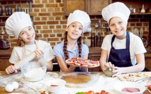 activities for kids: playing chefs