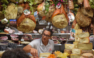 Italian delicatessen owner