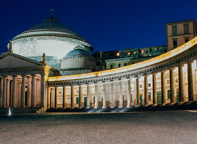 Dome of the Basilica of San Francesco di Paola Naples