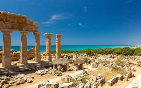 Selinunte temples in Sicily