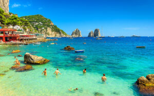 Beach holiday in Italy