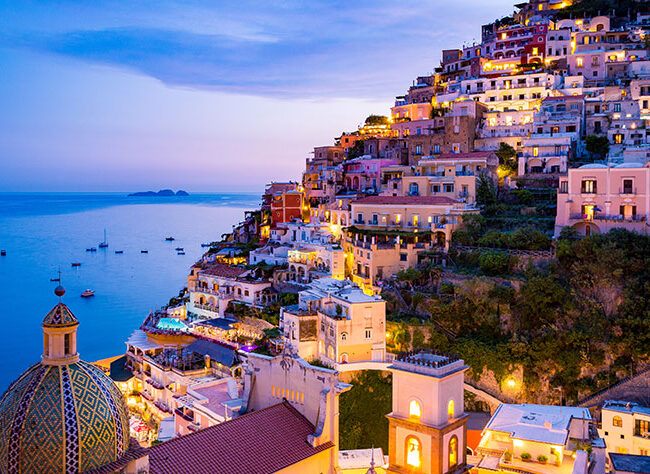 Amalfi by night