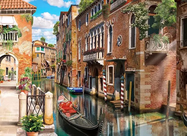 Venice canals Italy