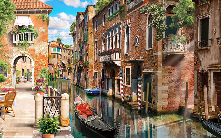 Venice canals Italy