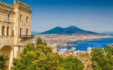 Panoramic view of Naples