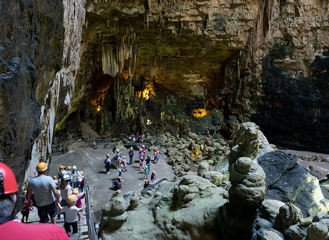 Excursion to Grotte di Castellana Apulia Italy