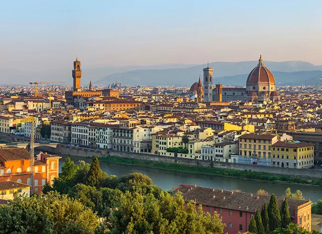 Florence touristic view