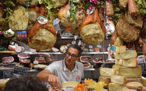 authentic Italian food shop