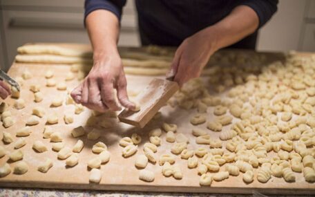 Italian handmade gnocchi