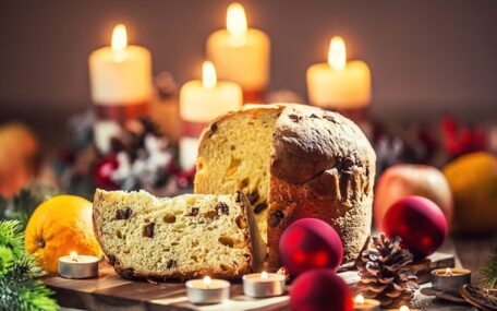 Italian panettone